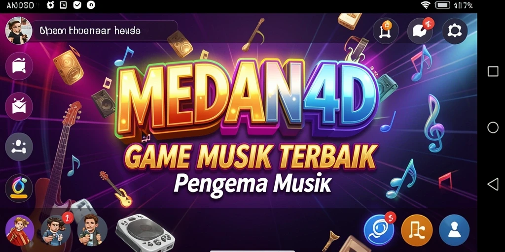 Tampilan gameplay MEDAN4D yang penuh warna dan interaktif.