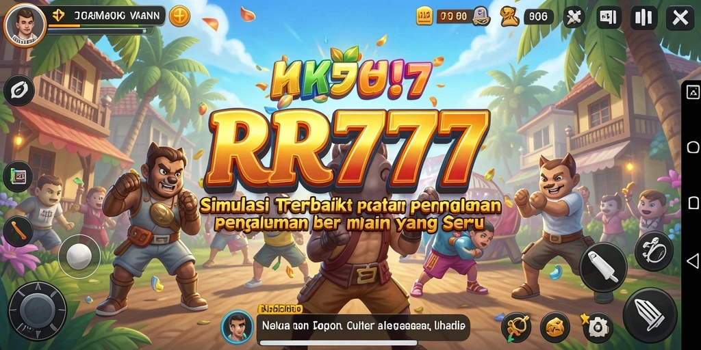 Tampilan gameplay menarik dalam dunia simulasi RR777.