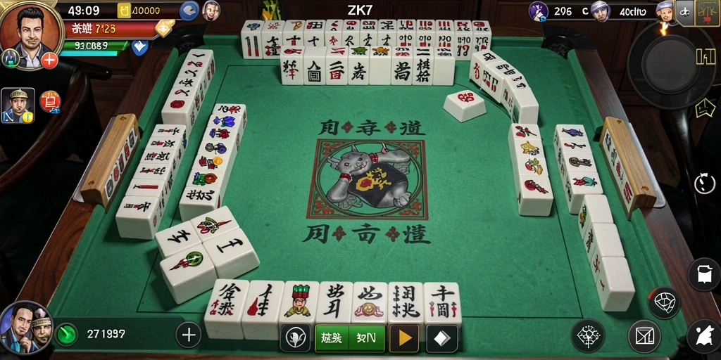 Tampilan gameplay ZK7 yang menarik dan penuh warna.